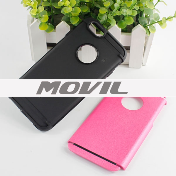 NP-1882 PC TPU funda para iPhone 6-10